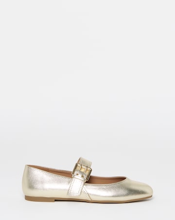 Lexington Mary Jane Ballerina Shoes - Wide Fit (E)