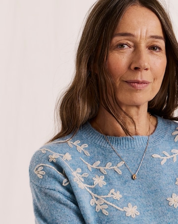 Julipa Floral Embroidered Jumper