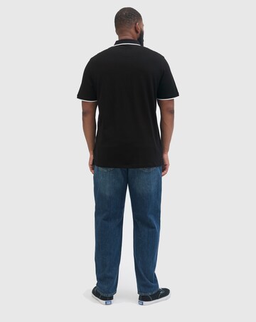 Jack & Jones Premium Paulos Tipped Polo - Black