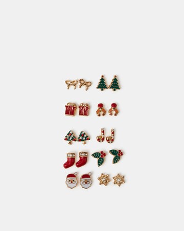 Accessorize Christmas Stud Earrings