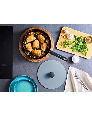 Morphy Richards Non-Stick 28cm Blue Saute Pan