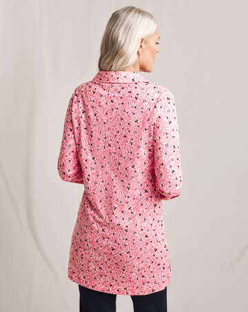Julipa Longline Pure Cotton Jersey Shirt