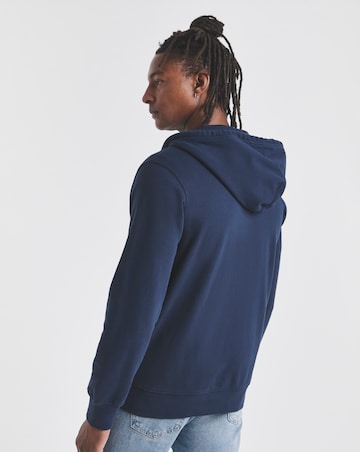 Levi's Original Housemark Zip Through Hoodie - Navy