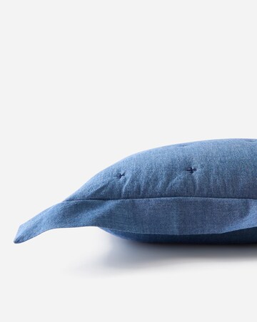 Nola Cotton Quilted Ruffled Edge Cushion