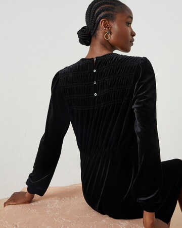 FatFace Annie Velvet Dress