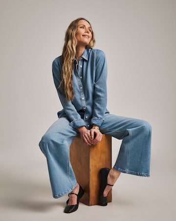 Anthology Light Blue Wide Leg Jeans