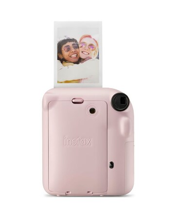 Fujifilm Instax Mini 12 Instant Camera with Case, Album, Cards & Pegs - Pink