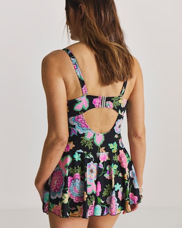 Figleaves Tummy Control Underwired Bandeau Swimdress