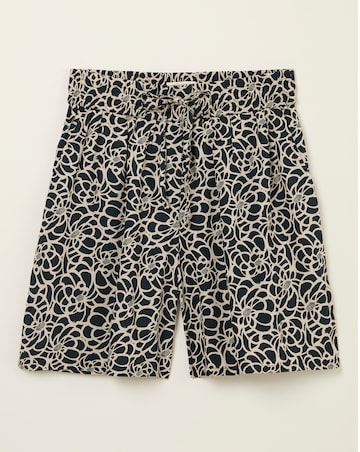 Fatface Flippy Print Longline