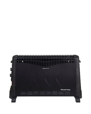 Russell Hobbs 2kW Black Convection Heater with Timer
