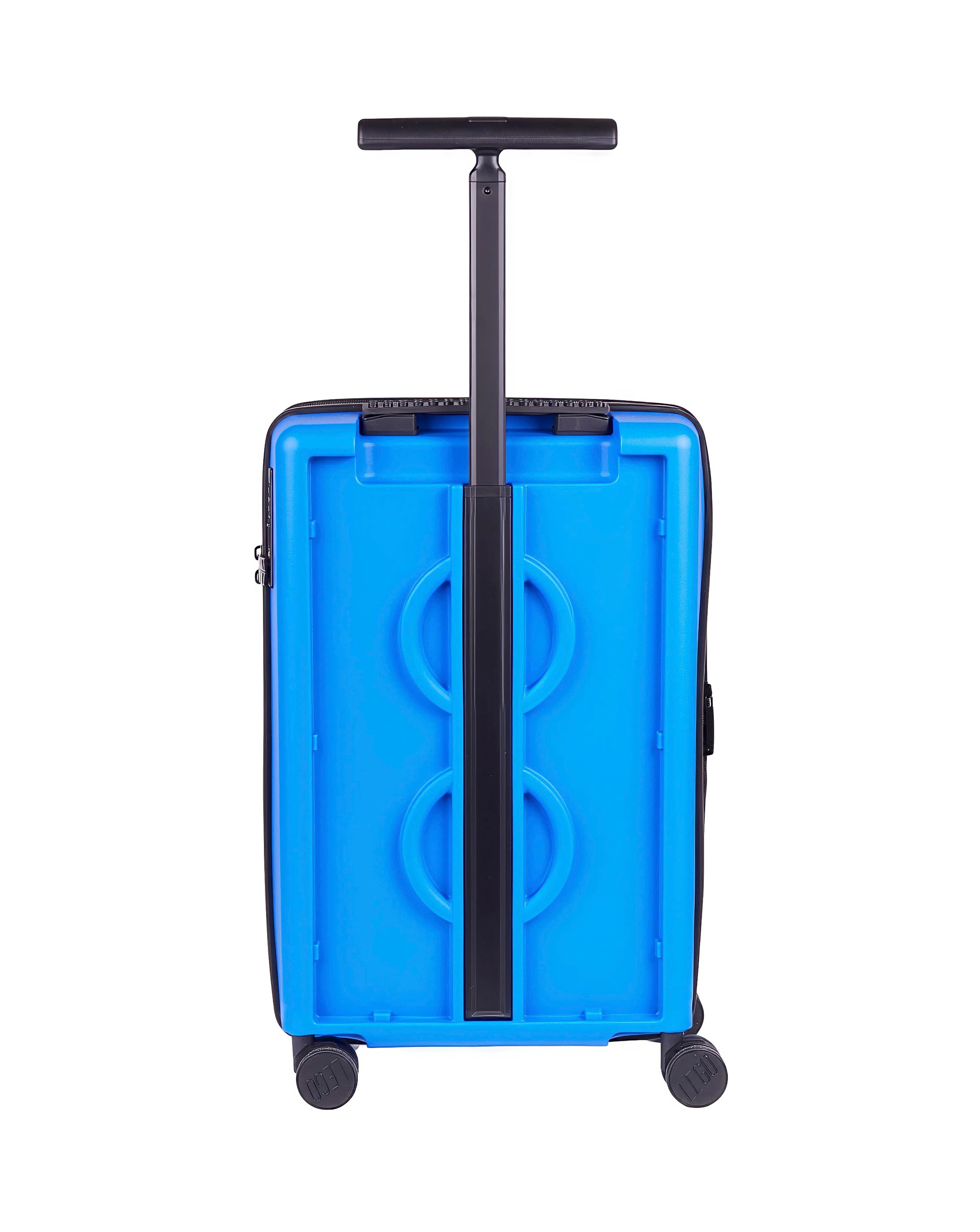 LEGO Brick Cabin Suitcase - Bright Blue | Ambrose Wilson