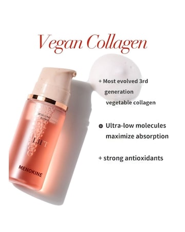 Menokin 30 Secs Collagen Lift No Rinse Bubble Mask 95 ml