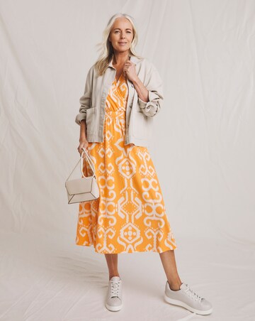 Julipa V-Neck Sleeveless Jersey Dress