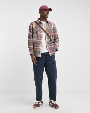 Double Pocket Check Overshirt
