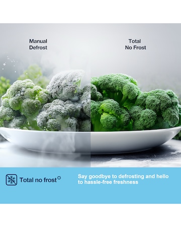 Fridgemaster MS83430ES 80cm American Fridge Freezer - Silver