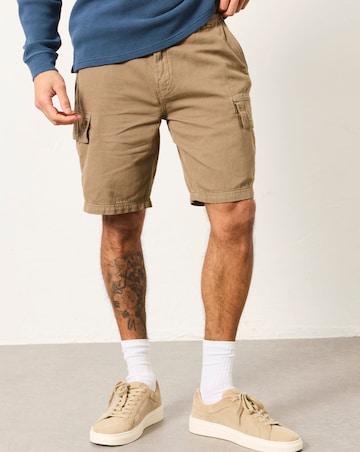 FatFace Brecon Cargo Short - Dark Stone