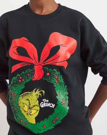 Grinch Christmas License Sweatshirt