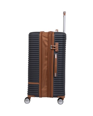 IT Luggage Replicating Cabin Suitcase - Charcoal