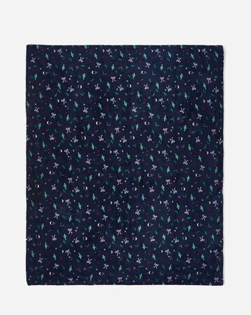 Bow Fleece Throw