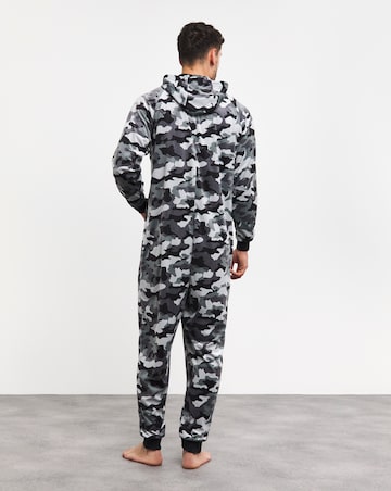 Camo Fleece Onesie