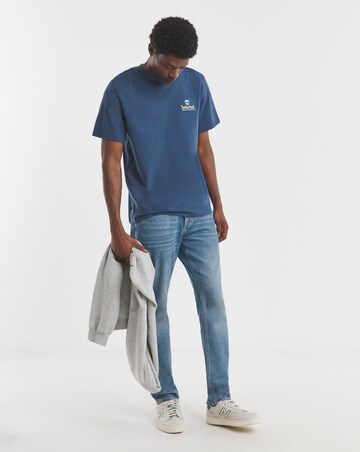 Timberland Illustrated Tree Back Graphic T-Shirt - Dark Denim