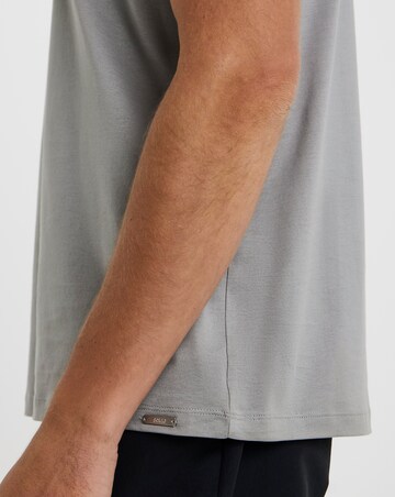 Folio Mercerised Supima Cotton T-Shirt-Grey