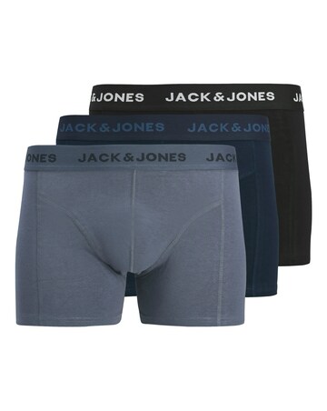 Jack & Jones Jeremiah Logo Trunks 3 Pack - Multi