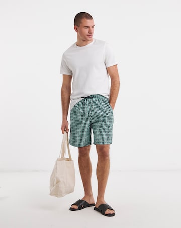 2 Pack Value Seahorse Print Swim Shorts Long