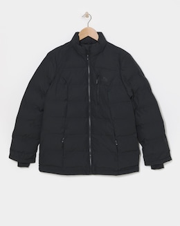 Snowdonia Black Showerproof Short Coat