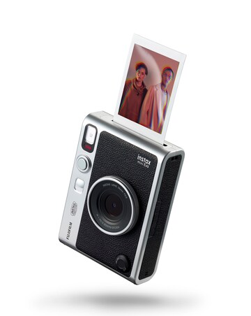 Fujifilm Instax Mini Evo Hybrid Instant Camera with 20 Shot Film Pack - Black
