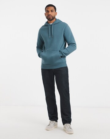 Overhead Hoodie Long- Blue