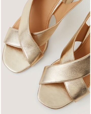 Monsoon Cally Leather Block Heels