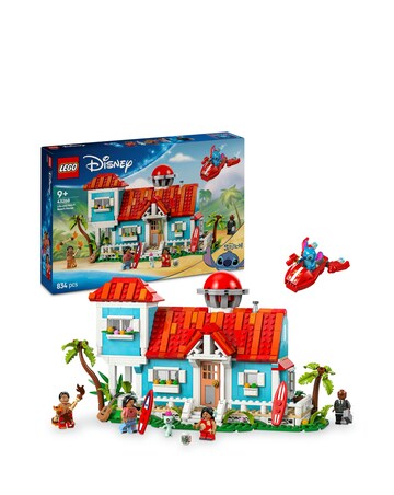 LEGO Disney Lilo and Stitch Beach House Building Toy 43268