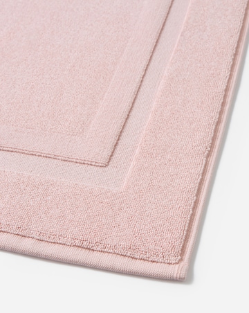 EGYPTIAN COTTON BATHMAT - Soft Pink