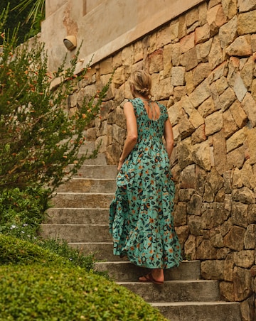 Fatface Anais Batik Maxi Dress