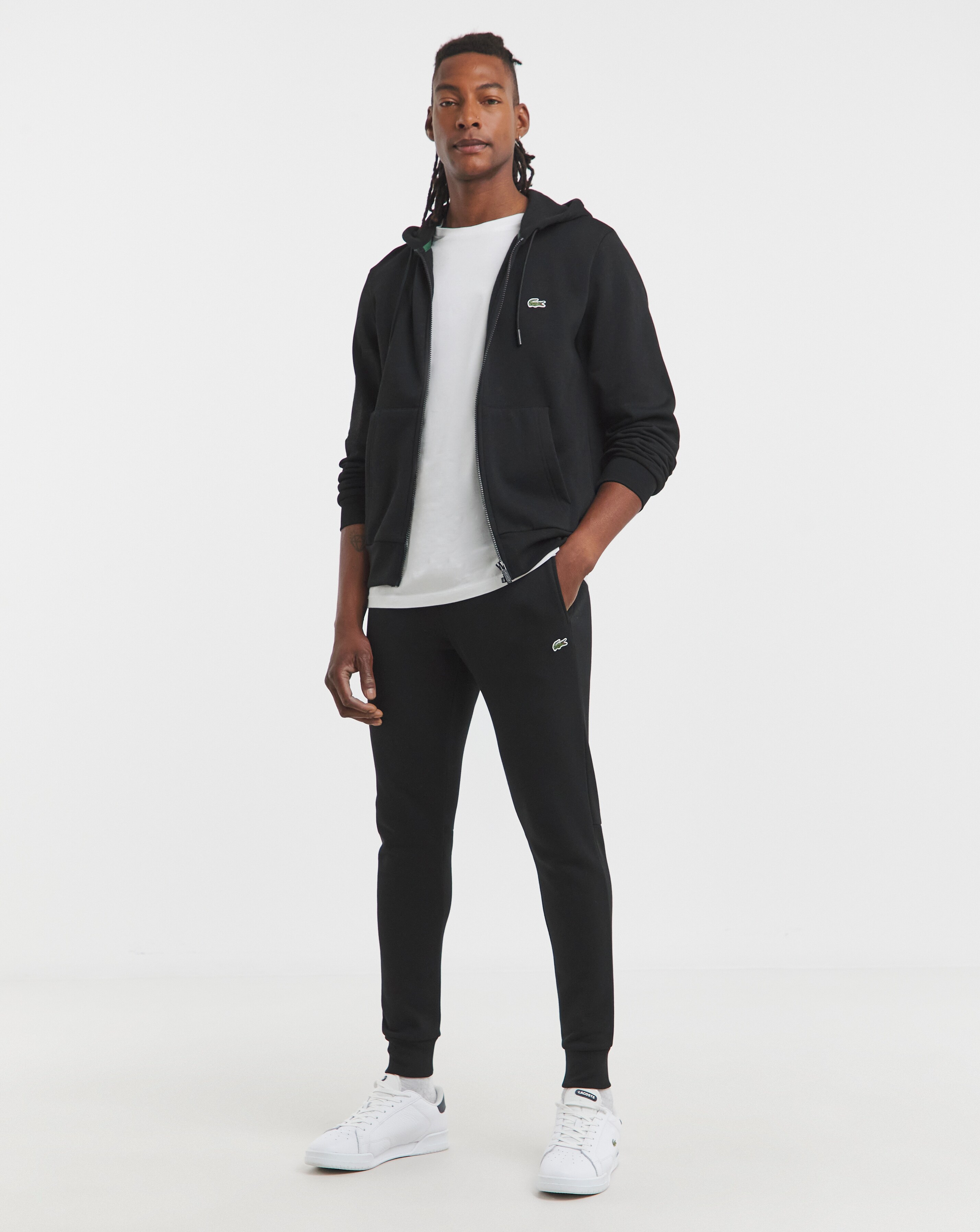 Lacoste Classic Tracksuit - Black | Ambrose Wilson