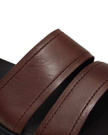 Timberland Stone Street Dark Brown Full Grain Sandals