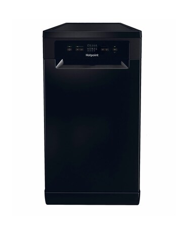 Hotpoint HP2FE10CS90BUK Slimline Dishwasher 10 Place Settings Black + Install