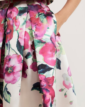 Phase Eight Celeste Border Floral Print Skirt