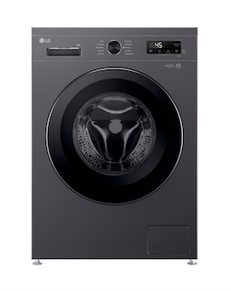 LG X10 Series Direct Drive F4X1008NMK 8kg Washing Machine - Slate Grey