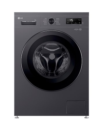 LG X10 Series Direct Drive F4X1008NMK 8kg Washing Machine - Slate Grey