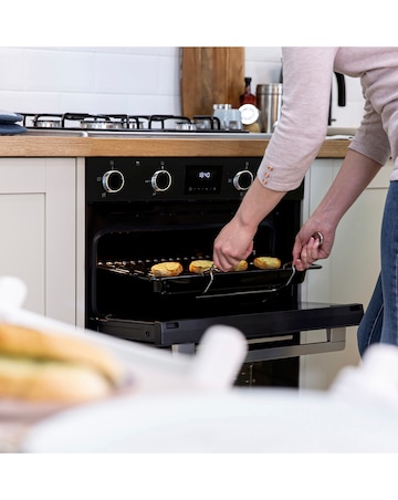 Russell Hobbs RH72DEO1001B/02 72cm High Built-In Double Oven Black Install