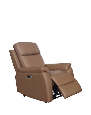 Aspire Kingsmere Leather Power Recliner Armchair