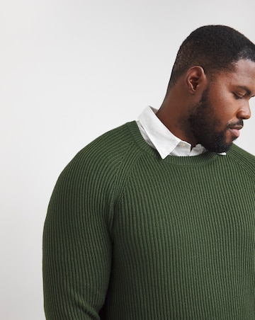 Jack & Jones Pannel Knit Crew Neck Jumper