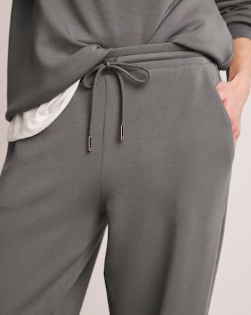Anthology Steel Grey Wide Leg Joggers
