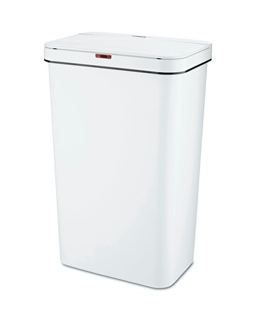 Tower 50L Rectangular Sensor Bin White