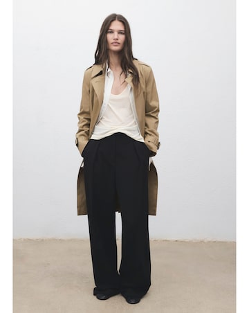 Mango Belted Trenchcoat