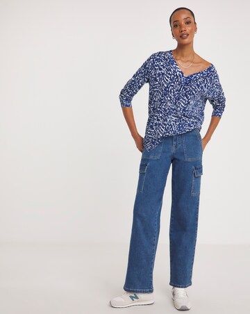Slouchy V Neck Tunic