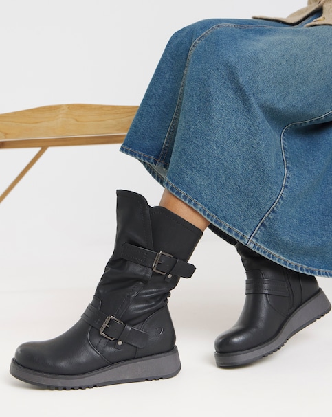 Heavenly Feet Hannah Boots Ex Wide Fit