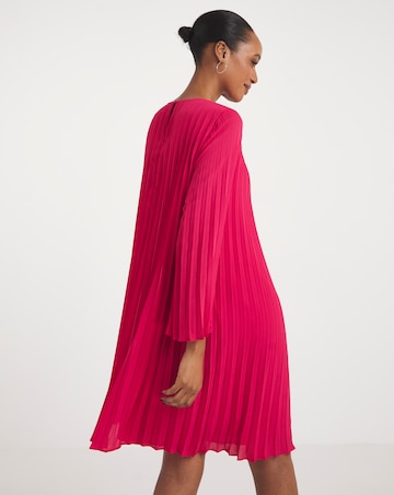 Joanna Hope Pleated Swing Dress